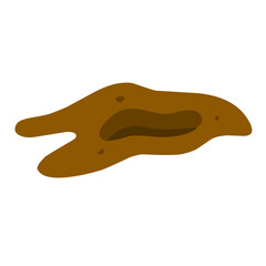 Obraz premium hollow ground vector