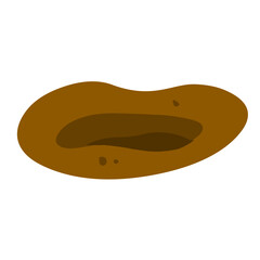 hollow ground vector