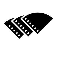 Illustration of Coffee Drip Paper design Glyph Icon