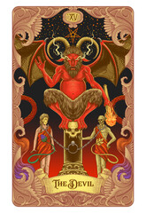 The Devil Tarot Card 