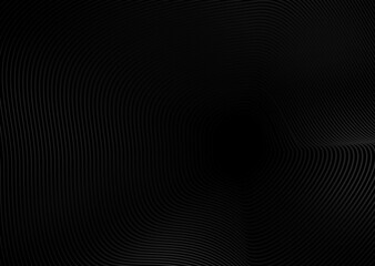 curve line abstract black background