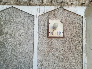 electrical switch on wall