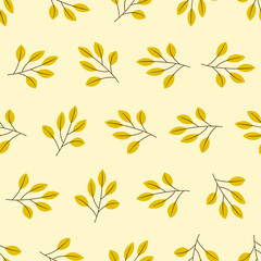 Tropical floral seamless pattern. Suitable for backgrounds, wallpapers, fabrics, textiles, wrapping papers, printed materials, and many more.