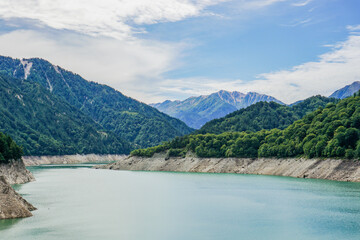 富山県立山町の黒部ダム