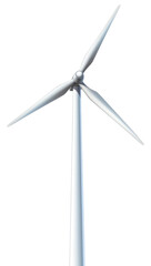 Wind turbine isolated.