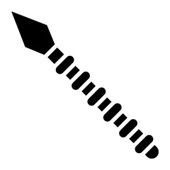 Vector Design Spear Icon Style