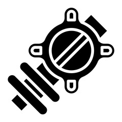 Vector Design Throttle Plate Icon Style