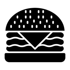 Vector Design Burger Icon Style