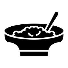 Vector Design Rice Icon Style