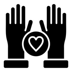 Vector Design Hands Up Icon Style