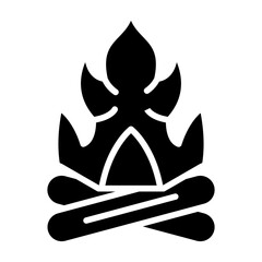 Vector Design Fire Icon Style