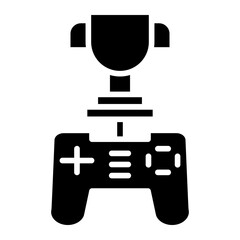 Vector Design Game Tournament Icon Style