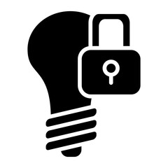 Vector Design Intellectual Property Icon Style