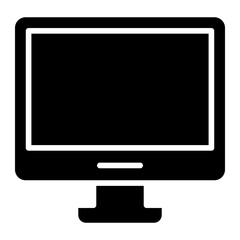 Vector Design Blue Screen Icon Style