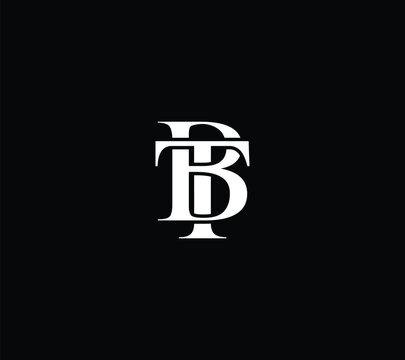 TB logo. T B design. White TB letter. TB, T B letter logo design. Initial letter TB linked circle uppercase monogram logo. T B letter logo vector design.