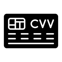 Vector Design Cvv Icon Style