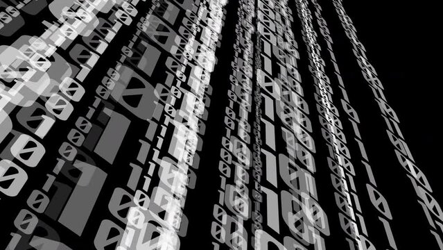 Binary code plays a crucial role in digital communication and the concept of data management. The abstract concept of binary code showcases the underlying technology that drives our modern world
