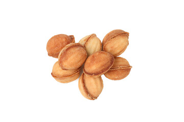 PNG, Cookies nuts with condensed milk, isolated on white background
