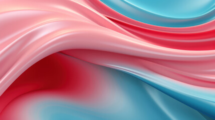 Fototapeta premium Background made of smooth stylish lines in delicate pink, blue and lilac colors. Unusual art BG for presentation cover, banner, post or poster from Rusalochka collection