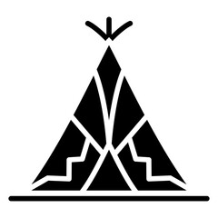 Desert Tipi Icon Style © designing ocean
