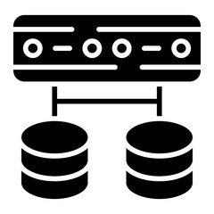 Big Data Icon Style