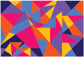 abstract painting geometric background, colorful canvas, modern poster, wallpaper decoration