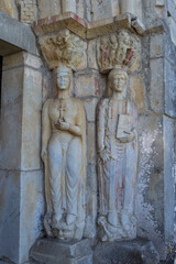 north door, basilica Saint-Just de Valcabrère, 12th century, Comminges, French Republic, Europe