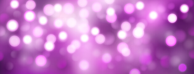Abstract background with bokeh effect in purple colors