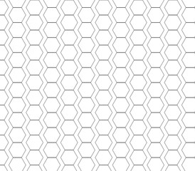 seamless hexagon pattern