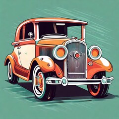 vintage car retro