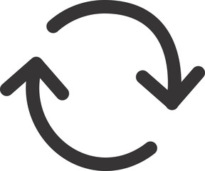 rotating arrows icon
