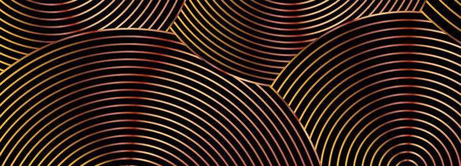 Geometric linear composition. Abstract background of parallel lines. Template for covers, banners, interior design, creative ideas and creative design