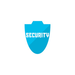 Security shield icon isolated on transparent background