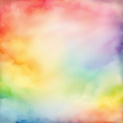 Rainbow watercolor background 