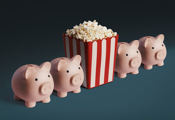 Popcorn and piggy banks: save money on entertainment