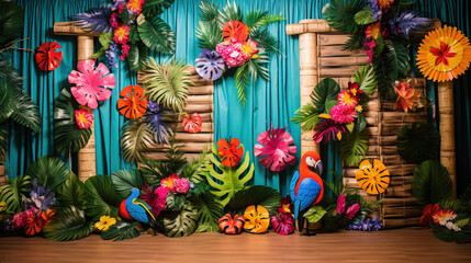 Tropical Paradise Photo Booth