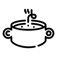 soup Line Icon