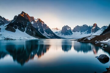 Naklejka premium lake louise banff national park country