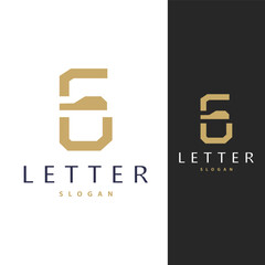 Minimal Initial FG Letter Logo, Modern And Luxury Icon Vector Template Element