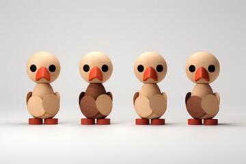 コルクの可愛いカモくん（3Dピクト）
