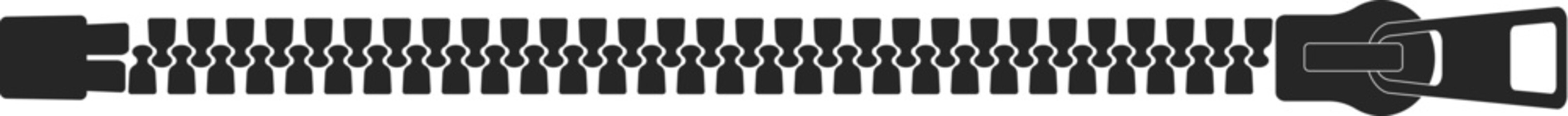 Closed zipper icon.
