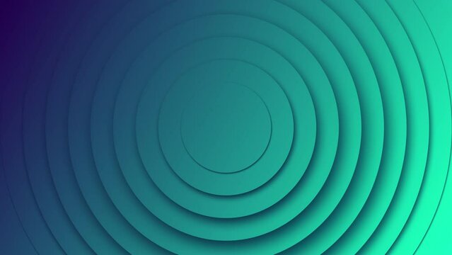 circle abstract with gradient background. 4K motion animation. Abstract texture with circles