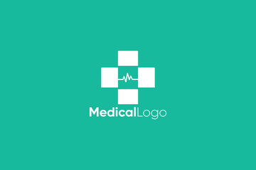 Medical Cross Logo, Medicine, Hospital, Pharmacy,Health Logo Template