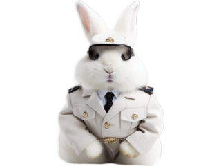 Security Officer French Angora Transparent