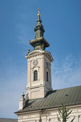 Fototapeta na wymiar Saint George's Cathedral, Novi Sad - Serbia