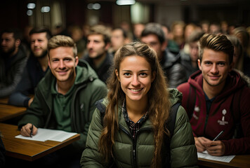 Obraz premium Frau Student