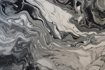Obraz premium A black and white marble background