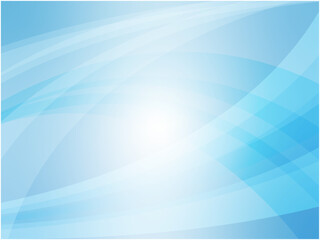 インターネットネットワークイメージの波柄抽象背景_ライトブルー