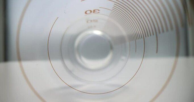 Test tube for chemical glass equipment is empty inside. Test tubes for experiments