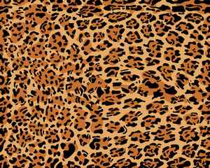 Abstract animal skin leopard, cheetah, Jaguar seamless pattern design. Black and white seamless camouflage background.